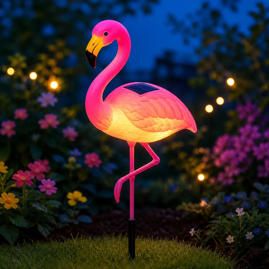 Solar Flamingo Glow-Up